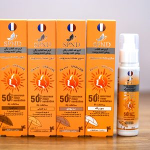کرم ضد آفتاب روشن کننده پوست با SPF50