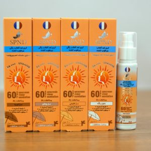 کرم ضد آفتاب مرطوب کننده با SPF60